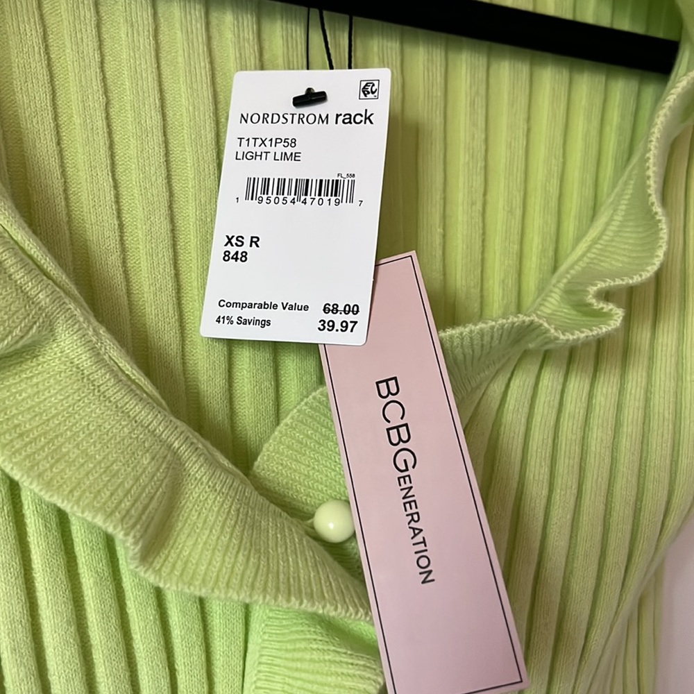 Bcbgmaxazria Ruffle Top - Picture 4 of 6